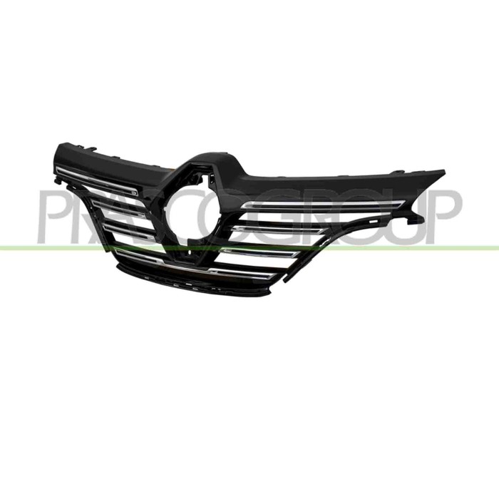 NEUTRO.jpg Griglia Radiatore Nera Con Modanatura Cromata Con Foro Active Cruise Control RENAULT MEGANE GT LINE Dal 03/2016 Al 01