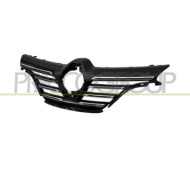 Griglia Radiatore Nera Con Modanatura Cromata Con Foro Active Cruise Control RENAULT MEGANE GT LINE Dal 03/2016 Al 01/2020