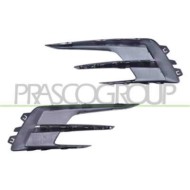 RN4332145_1.JPG Kit Griglie Paraurti Anteriore Nere Lucide Senza Sede Fendi Modanatura Cromata RENAULT MEGANE Dal 02/2020 Al 05/
