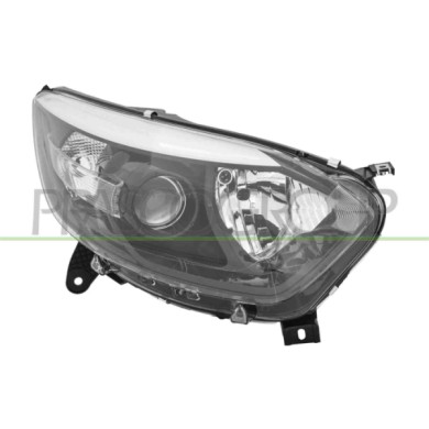 LIBRETTO_RICHIESTA_TARGA.JPG Proiettore Destro H1+H1 Elettrico Con Motore Nero Compatibile Per RENAULT CAPTUR Dal 01/2013 Al 02/