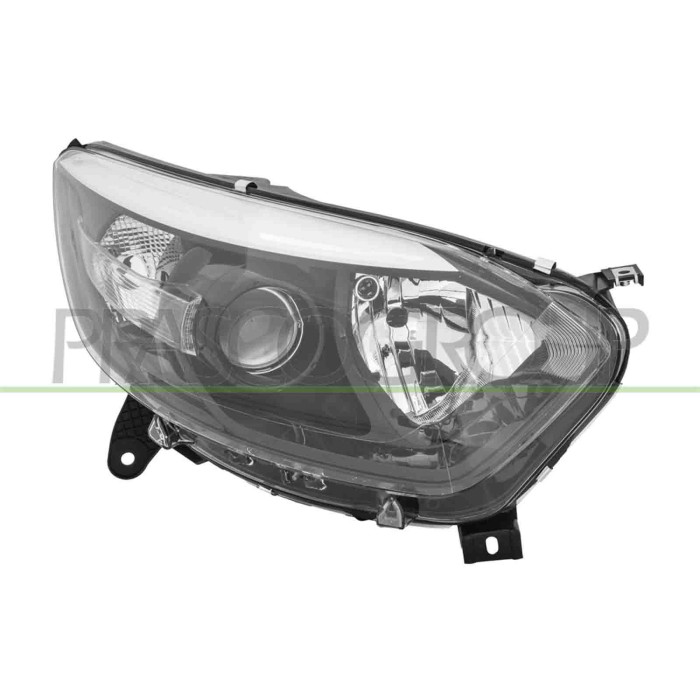 LIBRETTO_RICHIESTA_TARGA.JPG Proiettore Destro H1+H1 Elettrico Con Motore Nero Compatibile Per RENAULT CAPTUR Dal 01/2013 Al 02/