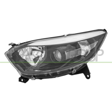 NEUTRO.jpg Proiettore Sinistro H1+H1 Elettrico Con Motore Nero Compatibile Per RENAULT CAPTUR Dal 01/2013 Al 02/2017 260607817R