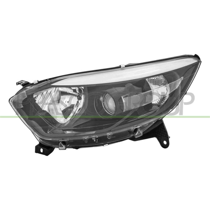 NEUTRO.jpg Proiettore Sinistro H1+H1 Elettrico Con Motore Nero Compatibile Per RENAULT CAPTUR Dal 01/2013 Al 02/2017 260607817R