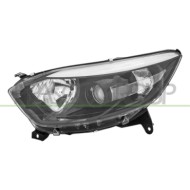 Proiettore Sinistro H1+H1 Elettrico Con Motore Nero Compatibile Per RENAULT CAPTUR Dal 01/2013 Al 02/2017 260607817R