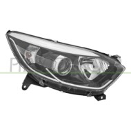 Proiettore Destro H1+H1 Elettrico Con Motore Cromato Compatibile Per RENAULT CAPTUR Dal 01/2013 Al 02/2017 260102734R