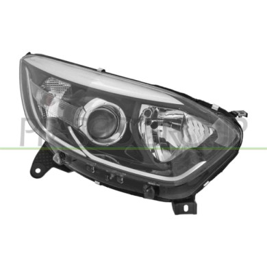 LIBRETTO_RICHIESTA_TARGA.JPG Proiettore Destro H1+H1 Elettrico Con Motore Cromato Compatibile Per RENAULT CAPTUR Dal 01/2013 Al 