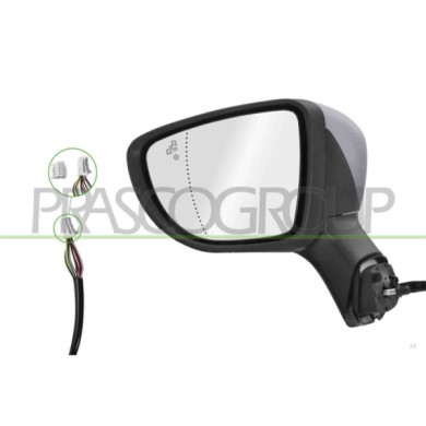 LIBRETTO_RICHIESTA_TARGA.JPG Retrovisore Sinistro Elettrico Primer Termico Chiudibile Fanale Blis Asferico 10 Pins RENAULT CAPTU