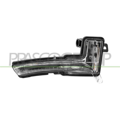 DX_SCRITTA_LOGO.jpg Fanale Per Retrovisore Destro Bianco Led Compatibile Per RENAULT ZOE Dal 06/2019 in poi Codice Originale 261