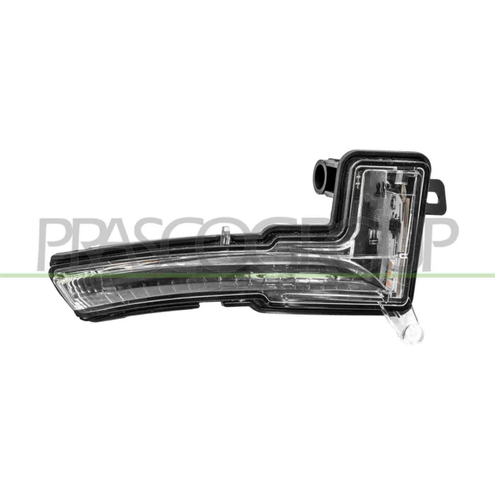 DX_SCRITTA_LOGO.jpg Fanale Per Retrovisore Destro Bianco Led Compatibile Per RENAULT ZOE Dal 06/2019 in poi Codice Originale 261
