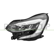 Proiettore Sinistro Elettrico Con Motore Senza Centralina Led Versione Hella RENAULT CAPTUR Dal 12/2019 Al 03/2024 260607491R