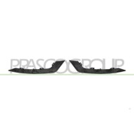 LIBRETTO_RICHIESTA_TARGA.JPG Kit Modanature Paraurti Posteriore Nere Lucide (Destra+Sinistra) Compatibile Per RENAULT CAPTUR Dal