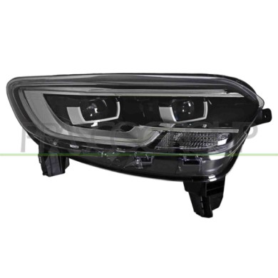 DX_SCRITTA_LOGO.jpg Proiettore Destro Elettrico Con Motore Con Luce Diurna Led Compatibile Per RENAULT KADJAR Dal 04/2015 Al 07/