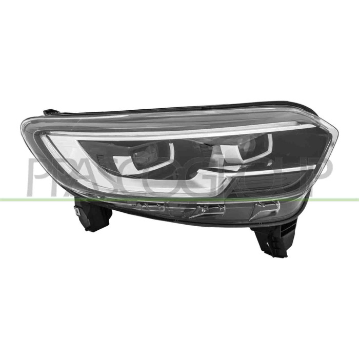 DX_SCRITTA_LOGO.jpg Proiettore Destro Elettrico Con Motore Senza Centralina Led Versione Hella RENAULT KADJAR Dal 08/2018 in poi