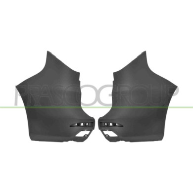 DX_SCRITTA_LOGO.jpg Kit Cantonali Paraurti Posteriore Nero Goffrato Destro+Sinistro Mod. 2 Porte A Battente RENAULT KANGOO VAN D