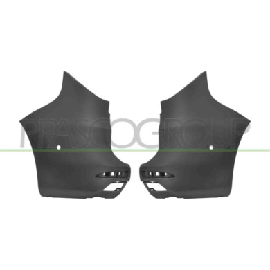 DX_SCRITTA_LOGO.jpg Kit Cantonali Paraurti Posteriore Nero Goffrato 1 Foro Pdc Destro+Sinistro Mod. 2 Porte A Battente RENAULT K