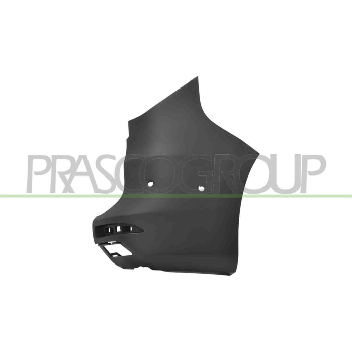 DX_SCRITTA_LOGO.jpg Cantonale Destro Paraurti Posteriore Nero Goffrato Con 2 Fori Pdc Mod. 2 Porte A Battente RENAULT KANGOO VAN
