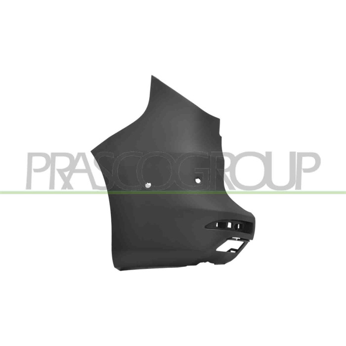 NEUTRO.jpg Cantonale Sinistro Paraurti Posteriore Nero Goffrato 2 Fori Pdc Mod. 2 Porte A Battente RENAULT KANGOO VAN Dal 03/202