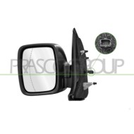 LIBRETTO_RICHIESTA_TARGA.JPG Retrovisore Sinistro Elettrico Nero Termico Con Fanale Asferico 7 Pins RENAULT TRAFIC (X82) Dal 03/