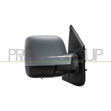 DX_SCRITTA_LOGO.jpg Retrovisore Destro Elettrico Con Primer Termico Con Fanale Con Sonda Asferico 9 Pins RENAULT TRAFIC (X82) Da