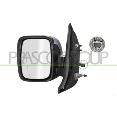 LIBRETTO_RICHIESTA_TARGA.JPG Retrovisore Sinistro Elettrico Con Primer Termico Con Fanale Asferico 7 Pins RENAULT TRAFIC (X82) D