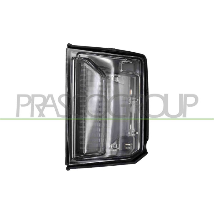 DX_SCRITTA_LOGO.jpg Fanale Per Retrovisore Destro Bianco Compatibile Per RENAULT TRAFIC (X82) Dal 03/2021 in poi Codice Original