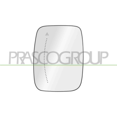 SX_SCRITTA_LOGO.jpg Piastra Specchio Sinistra Termica Con Blis Asferica Compatibile Per RENAULT TRAFIC (X82) Dal 03/2021 in poi 