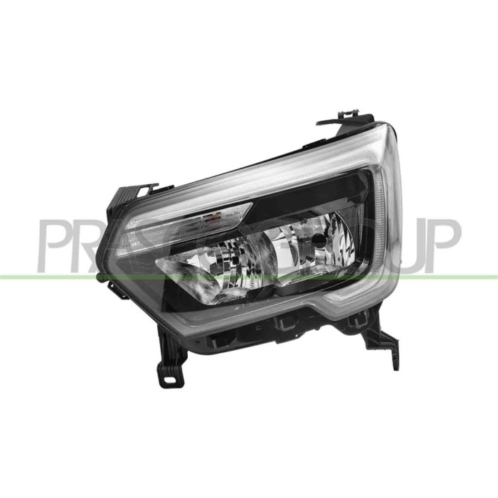 LIBRETTO_RICHIESTA_TARGA.JPG Proiettore Sinistro H7+H1 Elettrico Con Motore Con Luce Diurna Led RENAULT MASTER Dal 10/2019 Al 02