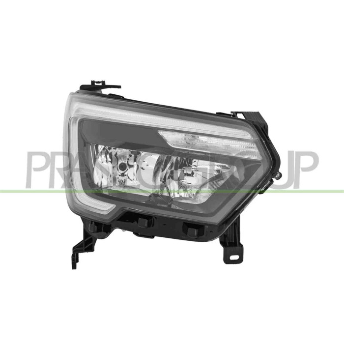 LIBRETTO_RICHIESTA_TARGA.JPG Proiettore Destro H7+H1 Elettrico Con Motore Con Luce Diurna Led RENAULT MASTER Dal 10/2019 Al 02/2
