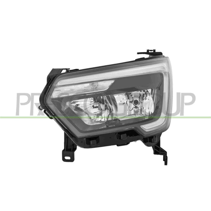LIBRETTO_RICHIESTA_TARGA.JPG Proiettore Sinistro H7+H1 Elettrico Con Motore Con Luce Diurna Led RENAULT MASTER Dal 10/2019 Al 02