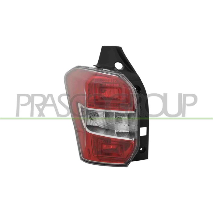 LIBRETTO_RICHIESTA_TARGA.JPG Fanale Posteriore Sinistro Con Portalampada Con Cavi Compatibile Per SUBARU FORESTER (SJ) Dal 01/20