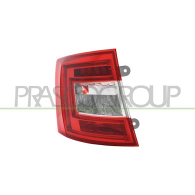 LIBRETTO_RICHIESTA_TARGA.JPG Fanale Posteriore Sinistro Senza Portalampada Led Versione Varok Mod. Station Wagon SKODA OCTAVIA D