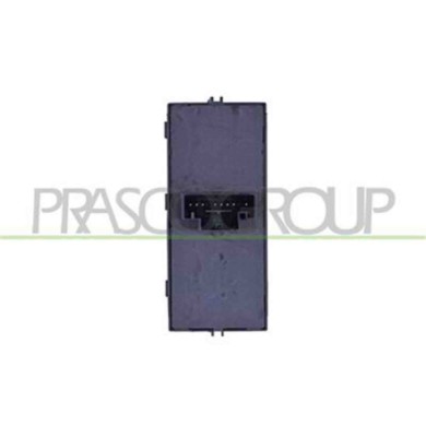 SX_SCRITTA_LOGO.jpg Pulsantiera Alzacristallo Porta Anteriore Sinistra Nera 4 Interruttori 8 Pins SKODA OCTAVIA Dal 05/2013 Al 1