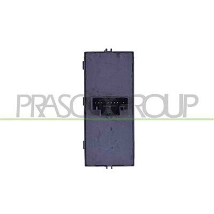SX_SCRITTA_LOGO.jpg Pulsantiera Alzacristallo Porta Anteriore Sinistra Nera 4 Interruttori 8 Pins SKODA OCTAVIA Dal 05/2013 Al 1