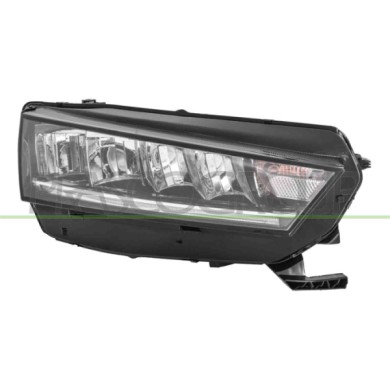 LIBRETTO_RICHIESTA_TARGA.JPG Proiettore Destro Elettrico Con Motore Con Luce Diurna Led Versione A.L. SKODA OCTAVIA Dal 03/2020 