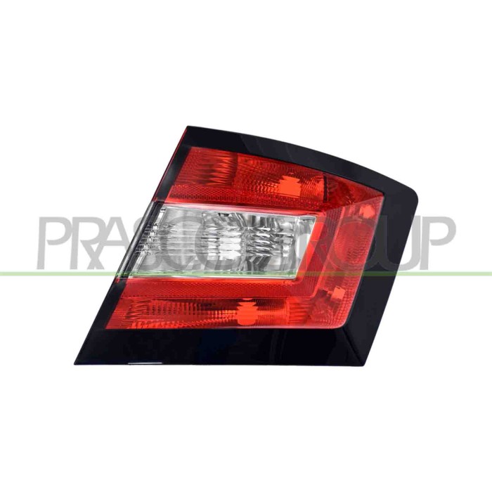 DX_SCRITTA_LOGO.jpg Fanale Posteriore Destro Senza Porta Lampada Mod. 5 Porte Compatibile Per SKODA FABIA (NJ) Dal 08/2014 Al 06