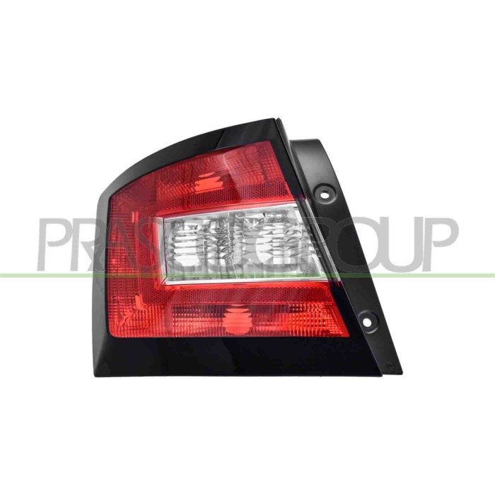 LIBRETTO_RICHIESTA_TARGA.JPG Fanale Posteriore Sinistro Senza Porta Lampada Mod. 5 Porte Compatibile Per SKODA FABIA (NJ) Dal 08