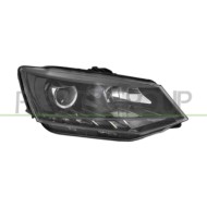 Proiettore Destro H7+H7 Elettrico Con Motore Con Luce Diurna Nero Led SKODA FABIA (NJ) Dal 08/2014 Al 06/2018 6V1941016A