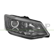 LIBRETTO_RICHIESTA_TARGA.JPG Proiettore Destro H7+H7 Elettrico Con Motore Con Luce Diurna Nero Led SKODA FABIA (NJ) Dal 08/2014 