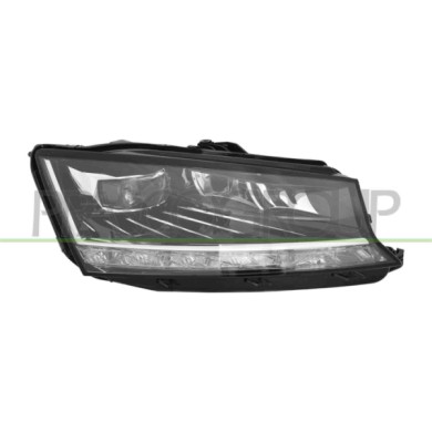 DX_SCRITTA_LOGO.jpg Proiettore Destro Elettrico Con Motore Led Versione A.L. Compatibile Per SKODA FABIA (NJ) Dal 07/2018 Al 09/