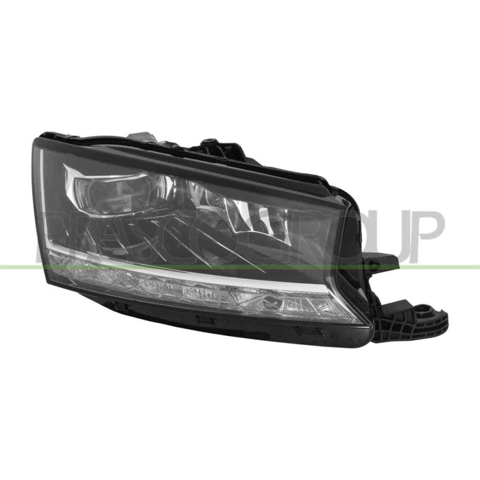 LIBRETTO_RICHIESTA_TARGA.JPG Proiettore Destro Elettrico Con Motore Led Versione A.L. Compatibile Per SKODA FABIA (NJ) Dal 07/20
