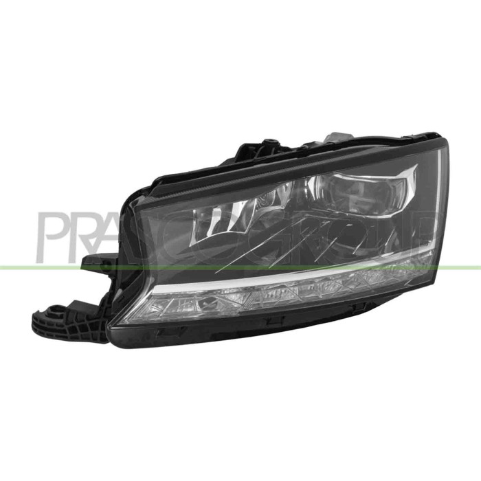 LIBRETTO_RICHIESTA_TARGA.JPG Proiettore Sinistro Elettrico Con Motore Led Versione A.L. Compatibile Per SKODA FABIA (NJ) Dal 07/