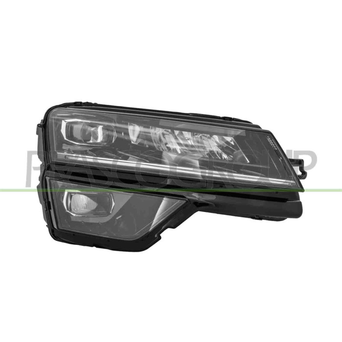 LIBRETTO_RICHIESTA_TARGA.JPG Proiettore Destro Elettrico Con Motore Senza Centralina Full Led Versione Varroc SKODA KAROQ Dal 11