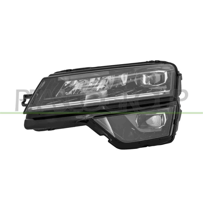 LIBRETTO_RICHIESTA_TARGA.JPG Proiettore Sinistro Elettrico Con Motore Senza Centralina Full Led Versione Varroc SKODA KAROQ Dal 