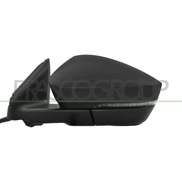NEUTRO.jpg Retrovisore Sinistro Elettrico Nero Con Fanale Convesso 5 Pins Compatibile Per SKODA KAROQ Dal 11/2017 Al 12/2021 57B