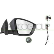 LIBRETTO_RICHIESTA_TARGA.JPG Retrovisore Destro Elettrico Primer Termico Chiudibile Fanale Luce Cortesia 11 Pins SKODA KAROQ 201