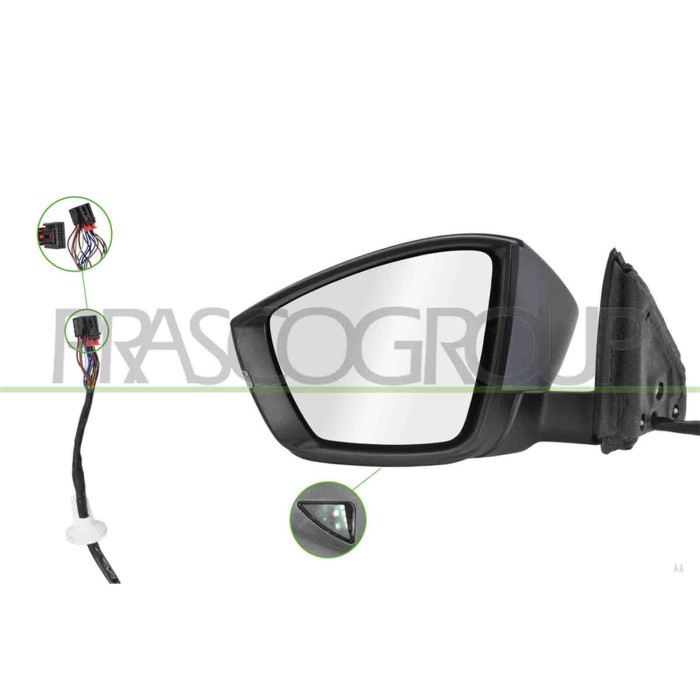LIBRETTO_RICHIESTA_TARGA.JPG Retrovisore Sinistro Elettrico Primer Termico Chiudibile Fanale Memoria Luce Cortesia 15 Pins SKODA