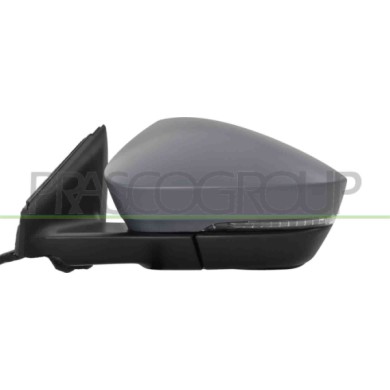NEUTRO.jpg Retrovisore Sinistro Elettrico Primer Termico Chiudibile Fanale Luce Cortesia Blis 13 Pins SKODA KAROQ 2017-2021