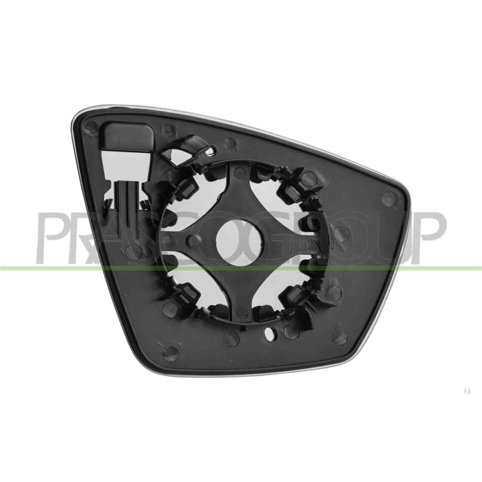 LIBRETTO_RICHIESTA_TARGA.JPG Piastra Specchio Sinistra Convessa Compatibile Per SKODA KAROQ Dal 11/2017 Al 12/2021 Codice Origin
