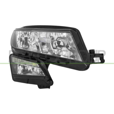 LIBRETTO_RICHIESTA_TARGA.JPG Proiettore Destro H7+H7 Elettrico Motore Luce Diurna Senza Fendinebbia Led Versione Elba SKODA KODI