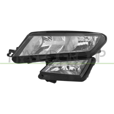 NEUTRO.jpg Proiettore Sinistro H7+H7 Elettrico Motore Luce Diurna Senza Fendinebbia Led Versione Elba SKODA KODIAQ Dal 09/2016 A